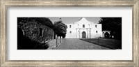 The Alamo, San Antonio, Texas (black & white) Fine Art Print