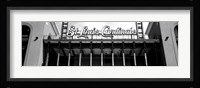 Low angle view of the Busch Stadium in St. Louis, Missouri Fine Art Print