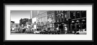 Street scene at dusk, Nashville, Tennessee Fine Art Print