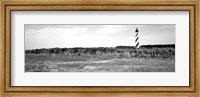 Lighthouse on the coast, Cape Hatteras Lighthouse, Outer Banks, North Carolina Fine Art Print