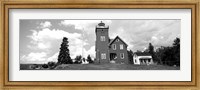 Two Harbors Lighthouse on Lake Superior's Agate Bay, Burlington Bay, Minnesota Fine Art Print
