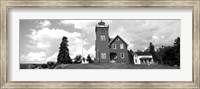 Two Harbors Lighthouse on Lake Superior's Agate Bay, Burlington Bay, Minnesota Fine Art Print