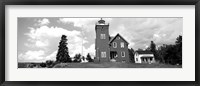 Two Harbors Lighthouse on Lake Superior's Agate Bay, Burlington Bay, Minnesota Fine Art Print