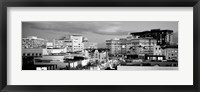 High angle view of buildings in a city, Rodeo Drive, Beverly Hills, California Fine Art Print