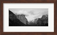 Clouds over mountains, Yosemite National Park, California Fine Art Print