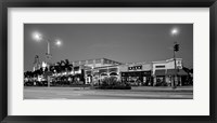 Night scene of Downtown Culver City, Culver City, Los Angeles County, California Fine Art Print