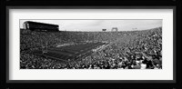 Football stadium full of spectators, Notre Dame Stadium, South Bend, Indiana Fine Art Print