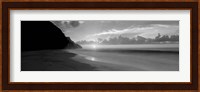 Kalalau Beach Sunset, Na Pali Coast, Hawaii, Fine Art Print