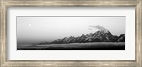 Teton Range Grand Teton National Park WY BW Fine Art Print
