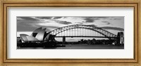 Sydney Harbour Bridge At Sunset, Sydney, Australia Fine Art Print