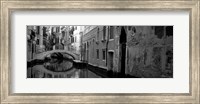 Reflection Of Buildings In Water, Venice, Italy Fine Art Print