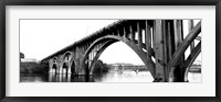 Henley Street Bridge, Tennessee River, Knoxville, Tennessee Framed Print