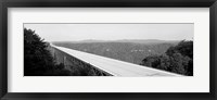 West Virginia, Route 19, High angle view of New River Gorge Bridge Fine Art Print