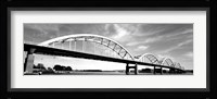 Low angle view of a bridge, Centennial Bridge, Davenport, Iowa Fine Art Print