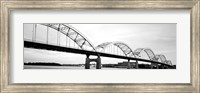 Iowa, Davenport, Centennial Bridge over Mississippi River Fine Art Print