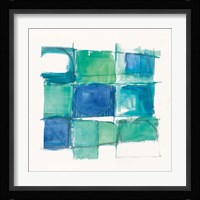 131 West 3rd Street Square II on White Fine Art Print