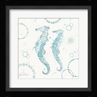 Coastal Splash III Framed Print