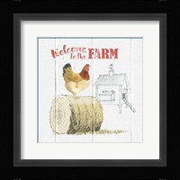 Farm To Table V Framed Print