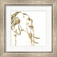Gilded Elephant Fine Art Print