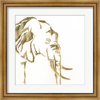 Gilded Elephant Fine Art Print