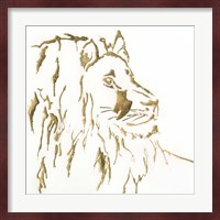 Gilded Lion Fine Art Print