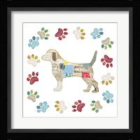 Good Dog IV Framed Print