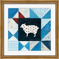Modern Americana Farm Quilt VI Fine Art Print