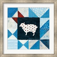 Modern Americana Farm Quilt VI Fine Art Print