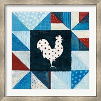 Modern Americana Farm Quilt VII Fine Art Print
