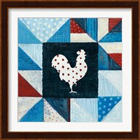 Modern Americana Farm Quilt VII Fine Art Print