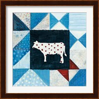 Modern Americana Farm Quilt VIII Fine Art Print