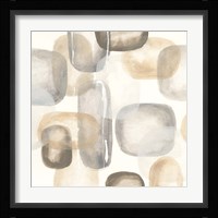 Neutral Stones II Framed Print