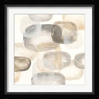 Neutral Stones IV Framed Print
