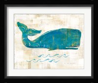 On the Waves I Framed Print