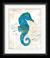 On the Waves III Framed Print