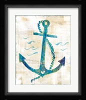 On the Waves IV Framed Print