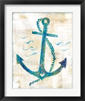 On the Waves IV Framed Print