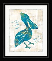 On the Waves V Framed Print