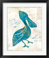 On the Waves V Framed Print