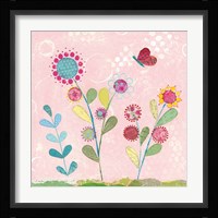 Pattys Garden IV Framed Print