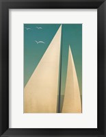 Sails I Framed Print