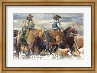 The Roundup Fine Art Print