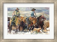 The Roundup Fine Art Print