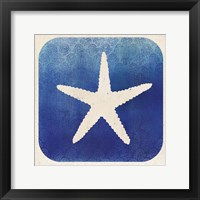 Watermark Starfish Framed Print