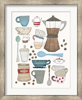 Coffee Chart I Fine Art Print