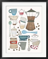 Coffee Chart I Fine Art Print