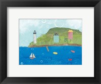 Coastal Harbor I Fine Art Print