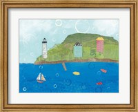 Coastal Harbor I Fine Art Print