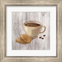 Coffee Time II on Wood Fine Art Print