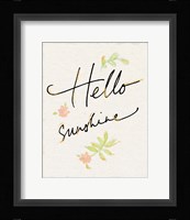 Hello Sunshine Fine Art Print